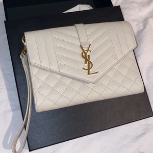 Saint Laurent Envelope Wristlet